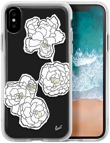 OMENEX Laut Pop Mono Blooms Iphone X Case - Black and White - One size.