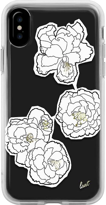 OMENEX Laut Pop Mono Blooms Iphone X Case - Black and White - One size.