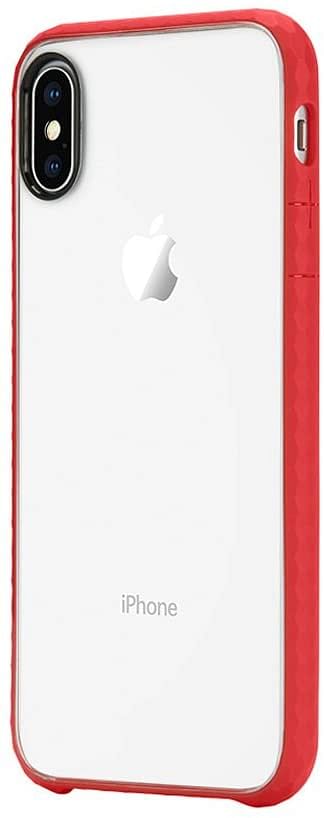 Incase Pop Case For Iphone X - Clear/Red, Inph190382-Red - One Size