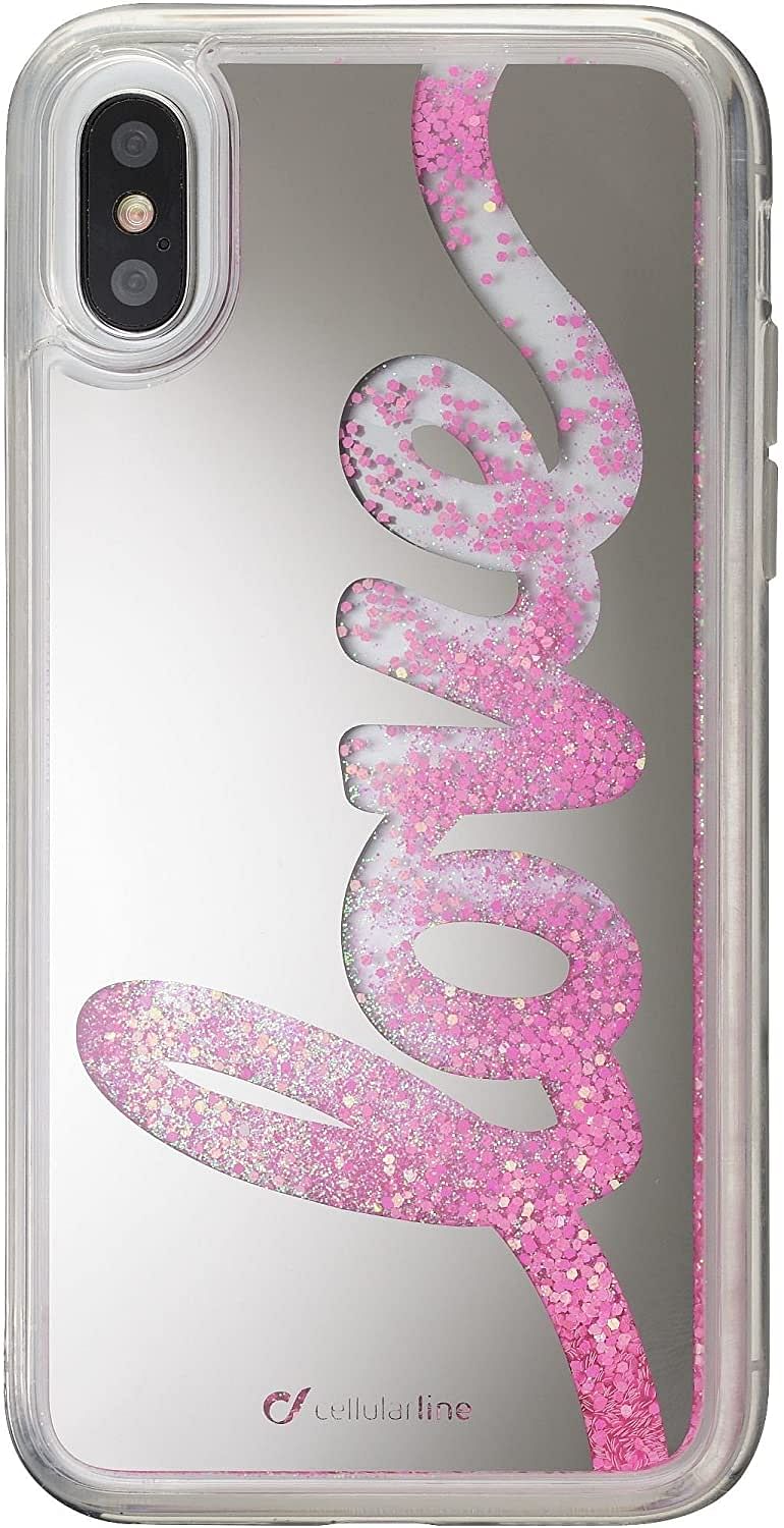 Cellularline Stardust Back Case For Apple Iphone X, Multi Color