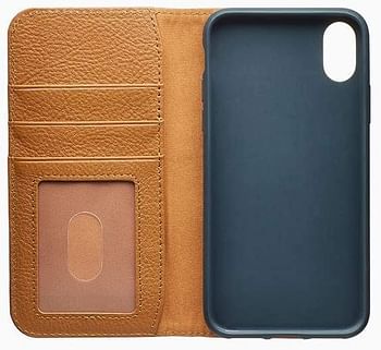 Cygnett Citi Wallet Apple Iphone X Softened Case With Tpu Shell - Brown - One Size.