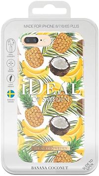 حافظة iDeal of Sweden Fashion S/S17 لهواتف ايفون 7 و 8 - Banana Coconut