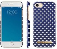 iDeal of Sweden Spring Fashion Back Case for Apple iPhone 8/7/6/6s - Blue Polka Dots