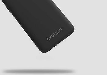 Cygnett Skin Slimline Case Soft Touch Flexible Shell Slim & Lightweight Works with Wireless Chargers Raised Camera Bezel Scratch Resistant Edge to Edge Shockproof for Samsung Galaxy S9 Plus - Black