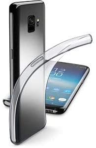 Cellularline Rubber Case For Samsung Galaxy S9, Clear - One Size