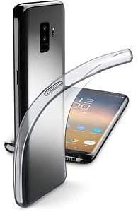 Cellularline Rubber Case For Samsung Galaxy S9 Plus, Clear - One Size