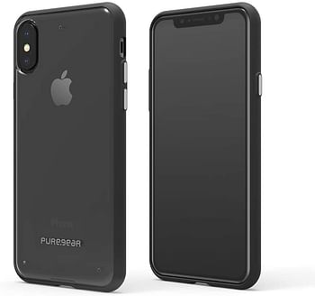 PureGear Android IPhone Case Apple iPhone XS,Clear & Black/One Size