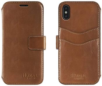 iDeal of Sweden STHLM Wallet Case for Apple iPhone X - Brown