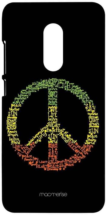 Macmerise Symbol Of Peace Sublime Case For Xiaomi Redmi Note 4 - Multi Color