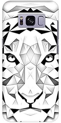 Stylizedd Samsung Galaxy S8 Slim Snap Case Cover Matte Finish - Poly Tiger - White/Multicolor/One size