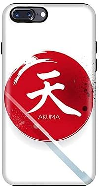 Stylizedd Apple Iphone 8 Plus / 7 Plus Dual Layer Tough Case Cover Matte Finish - I Am Akuma - Multi Color - One Size