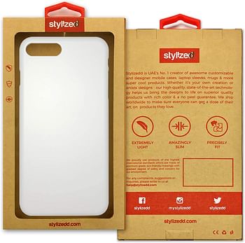 Stylizedd Apple iPhone 8 Plus | 7 Plus Dual Layer Tough Case Cover Matte Finish | Jordan 23 | Red | One size.