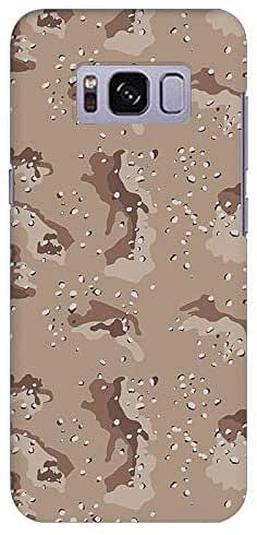 Stylizedd Samsung Galaxy S8 Plus Slim Snap Case Cover Matte Finish - Desert Storm Camo - Beige