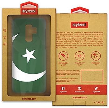 Stylizedd Samsung Galaxy S9 Plus Slim Snap Case Cover Matte Finish - Flag Of Pakistan - Multicolor , One Size