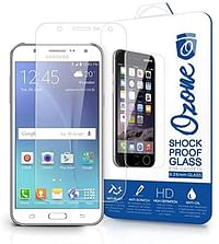 Ozone Samsung Galaxy J1 Shock Proof Tempered Glass Screen Protector/Clear