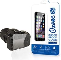 Ozone Nikon D3200 Shock Proof Tempered Glass Screen Protector | Clear | One size.