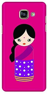 Stylizedd Samsung Galaxy A5 (2016) Slim Snap Case Cover Matte Finish - Indian Doll/Pink