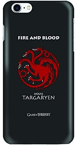 Stylizedd Apple Iphone 8 Slim Snap Case Cover Matte Finish - Got House Targaryen - Grey