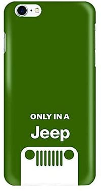 Stylizedd Apple Iphone 8 Slim Snap Case Cover Matte Finish - Only In A Jeep - Green - One size.