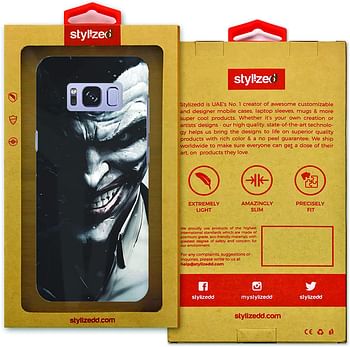 Stylizedd Samsung Galaxy S8 Plus Slim Snap Case Cover Matte Finish - Arkham Joker/Black