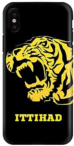 Stylizedd Apple Iphone X (Iphone 10) Dual Layer Tough Case Cover Matte Finish - Ittihad Lion - Multi Color/One size