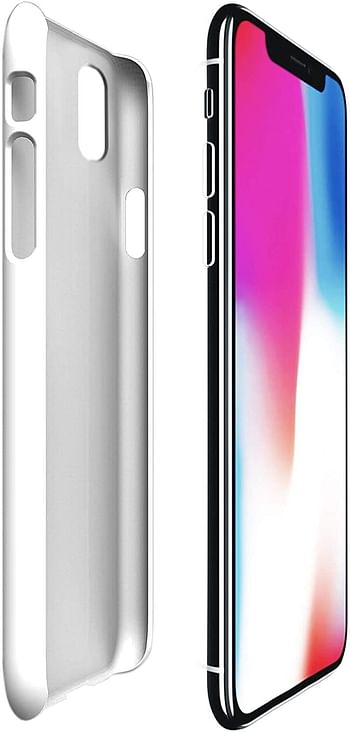 Stylizedd Iphone Xs/Iphone X Snap Classic Matte Case Cover Matte Finish | Squiggly Lines | Grey | One size.