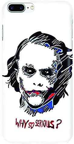 Stylizedd Apple Iphone 8 Plus Slim Snap Case Cover Matte Finish - Why So Serious? - Multi Colorr/One size