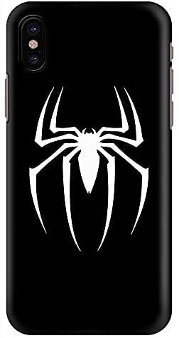 Stylizedd iPhone XS/iPhone X Snap Classic Matte Case Cover Matte Finish - Spidermark (Black) - One size.