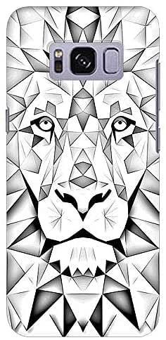 Stylizedd Samsung Galaxy S8 Plus Slim Snap Case Cover Matte Finish - Poly Lion - White