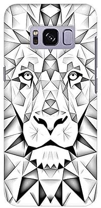 Stylizedd Samsung Galaxy S8 Plus Slim Snap Case Cover Matte Finish - Poly Lion - White