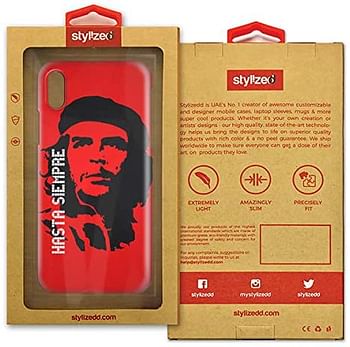 Stylizedd Iphone Xs/Iphone X Snap Classic Matte Case Cover Matte Finish - Hasta Sempre - Red/One Size