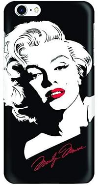 Stylizedd Apple iPhone 8 Slim Snap Case Cover Matte Finish - Marilyn Monroe/Black