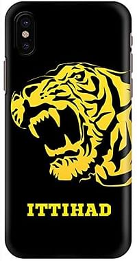 Stylizedd Apple Iphone X (Iphone 10) Slim Snap Case Cover Matte Finish - Ittihad Lion - Multi Color