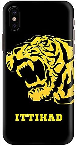 Stylizedd Apple Iphone X (Iphone 10) Slim Snap Case Cover Matte Finish - Ittihad Lion - Multi Color