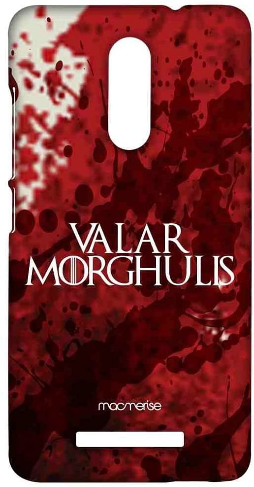 Macmerise Valar Morghulis Written Sublime Case For Xiaomi Redmi Note 3 - Multi Color