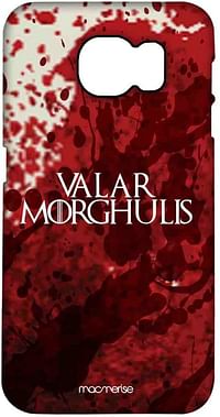 Macmerise Valar Morghulis Written Pro Case For Samsung S7 Edge - Multi Color/Red