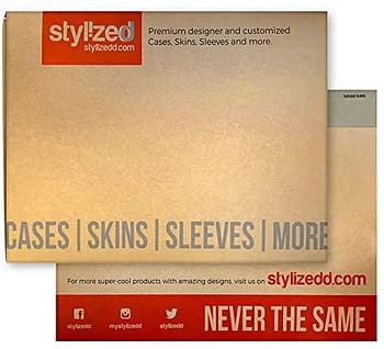 Stylizedd Premium Vinyl Skin Decal Body Wrap for Apple iPhone 8 Plus - Brushed Steel ( Black ) - One Size