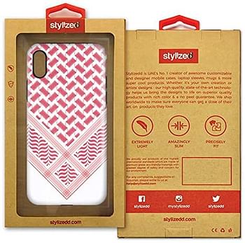 Stylizedd Apple Iphone 8 Slim Snap Case Cover Matte Finish - Zayed, Our Father - White