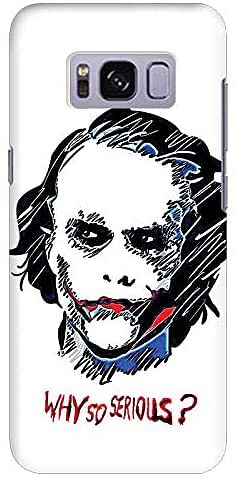 Stylizedd Samsung Galaxy S8 Plus Slim Snap Case Cover Matte Finish - Why So Serious - Multi Color