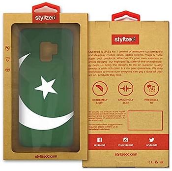 Stylizedd Samsung Galaxy S9 Slim Snap Case Cover Matte Finish - Flag Of Pakistan - Green