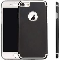 MYCANDY Apple Iphone 7 Titanium Back Case - Black