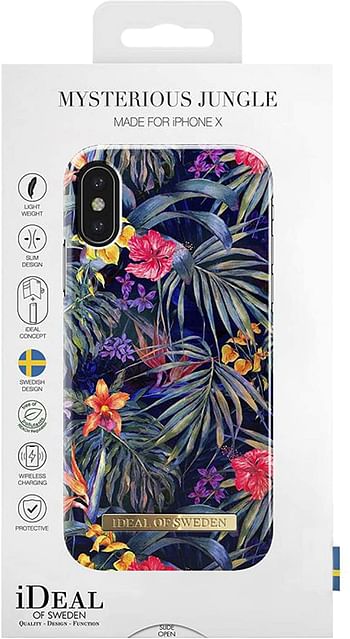 Ideal Of Sweden Fashion S/S18 Iphone X Case - Mysterious Jungle - Multi Color