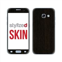 Stylizedd Premium Vinyl Skin Decal Body Wrap For Samsung Galaxy A3 (2017) - Wood Dark Tamo/Black/One Size