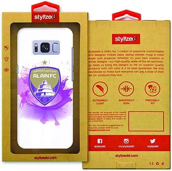 Stylizedd Samsung Galaxy S8 Plus Slim Snap Case Cover Matte Finish - Splash Of Al Ain Fc - Multi Color