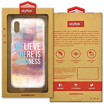 Stylizedd Iphone Xs/Iphone X Snap Classic Matte Case Cover Matte Finish - Be The Good - Multi Color