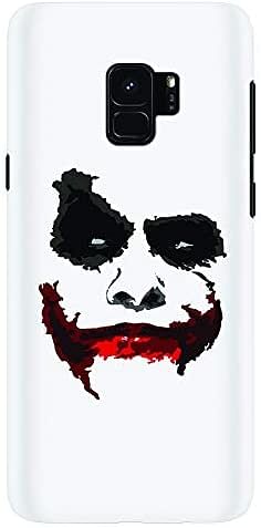 Stylizedd Samsung Galaxy S9 Slim Snap Case Cover Matte Finish - Joker Grin - White/One Size