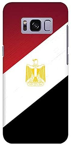 Stylizedd Samsung Galaxy S8 Slim Snap Case Cover Matte Finish - Flag Of Egypt/Multi color/One Size