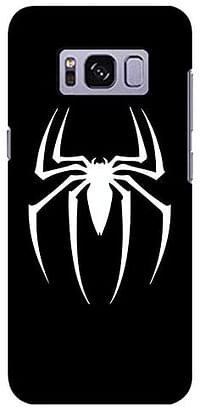 Stylizedd Samsung Galaxy S8 Slim Snap Case Cover Matte Finish - Spidermark -Black/One Size