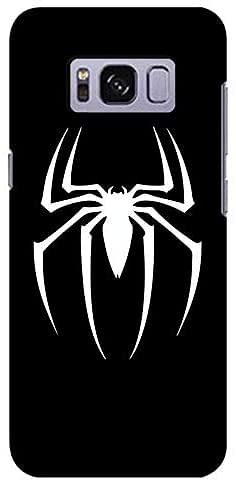 Stylizedd Samsung Galaxy S8 Slim Snap Case Cover Matte Finish - Spidermark -Black/One Size