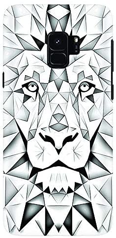 Stylizedd Samsung Galaxy S9 Slim Snap Case Cover Matte Finish - Poly Lion - White